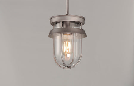 Breakwater 1-Light Outdoor Pendant / Semi-Flush