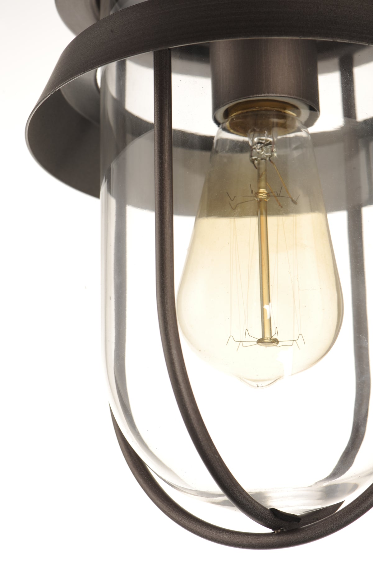 Breakwater 1-Light Outdoor Pendant / Semi-Flush