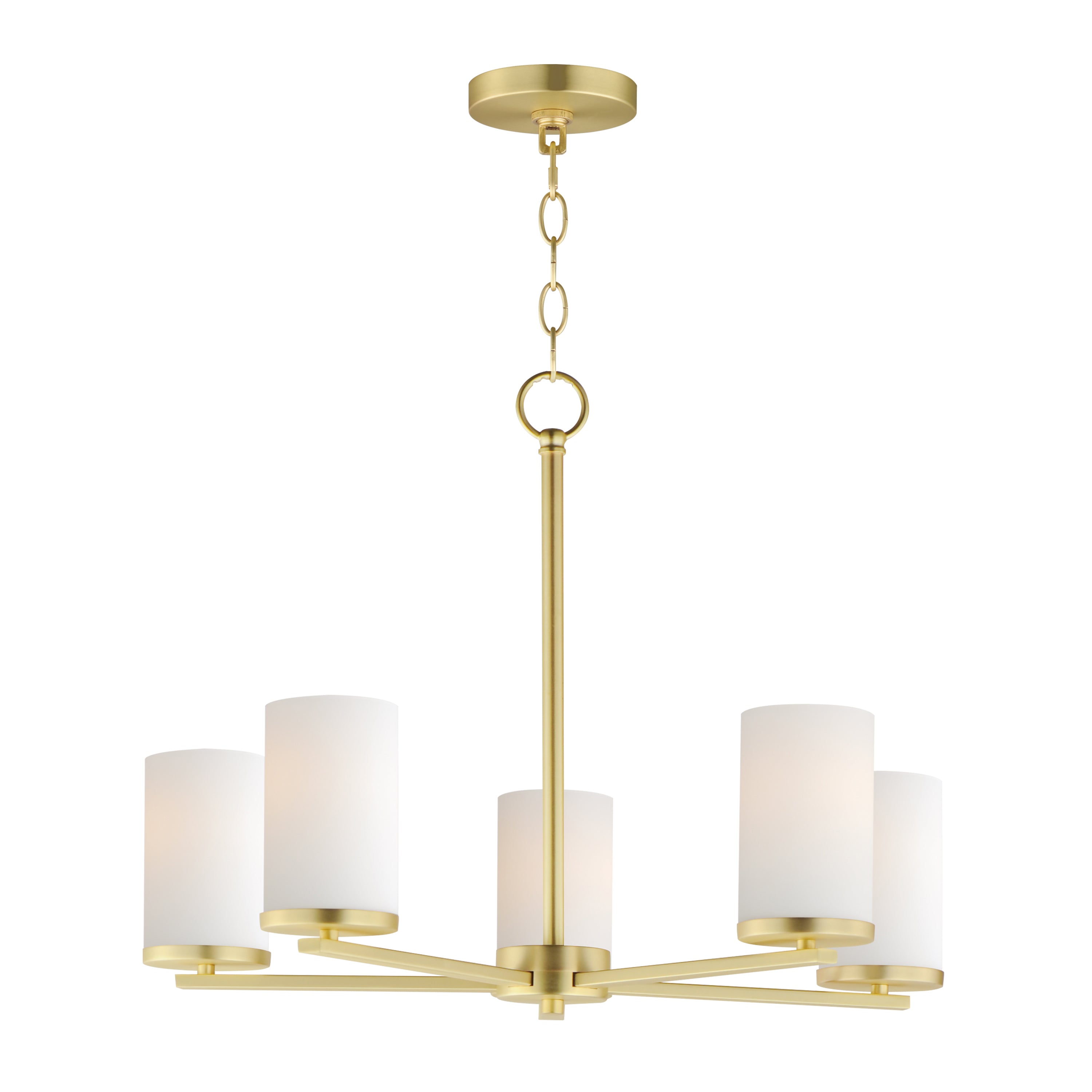 Lateral 5-Light Chandelier