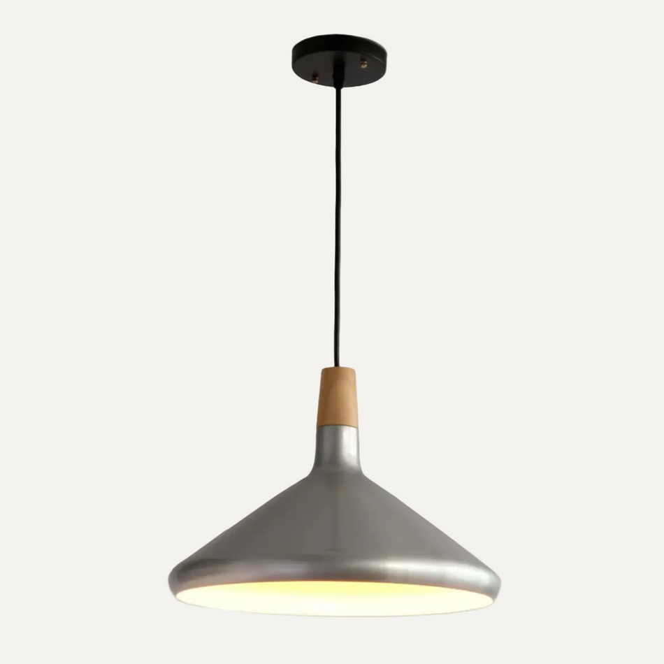 1120-B S Metal Pendant Light With Refined Illumination And Sleek Metallic Finish