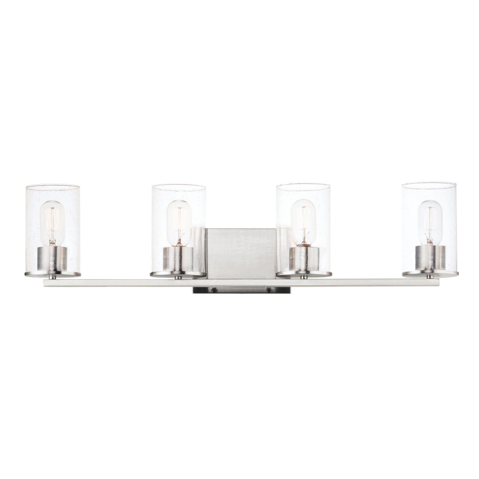 Sleek 4-Light Bath Vanity