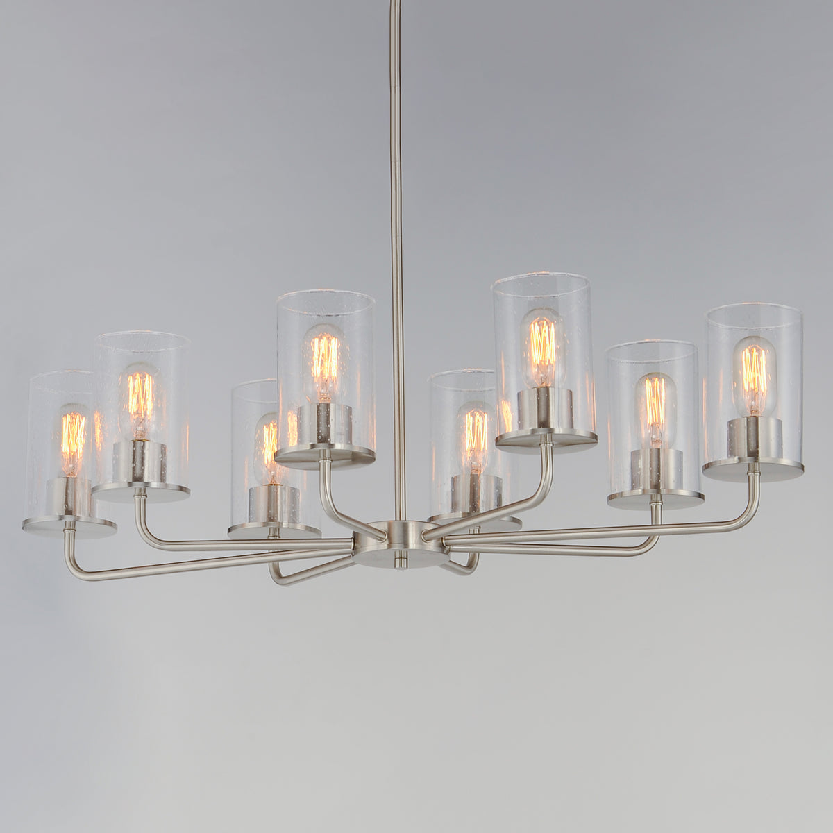 Sleek 8-Light Chandelier