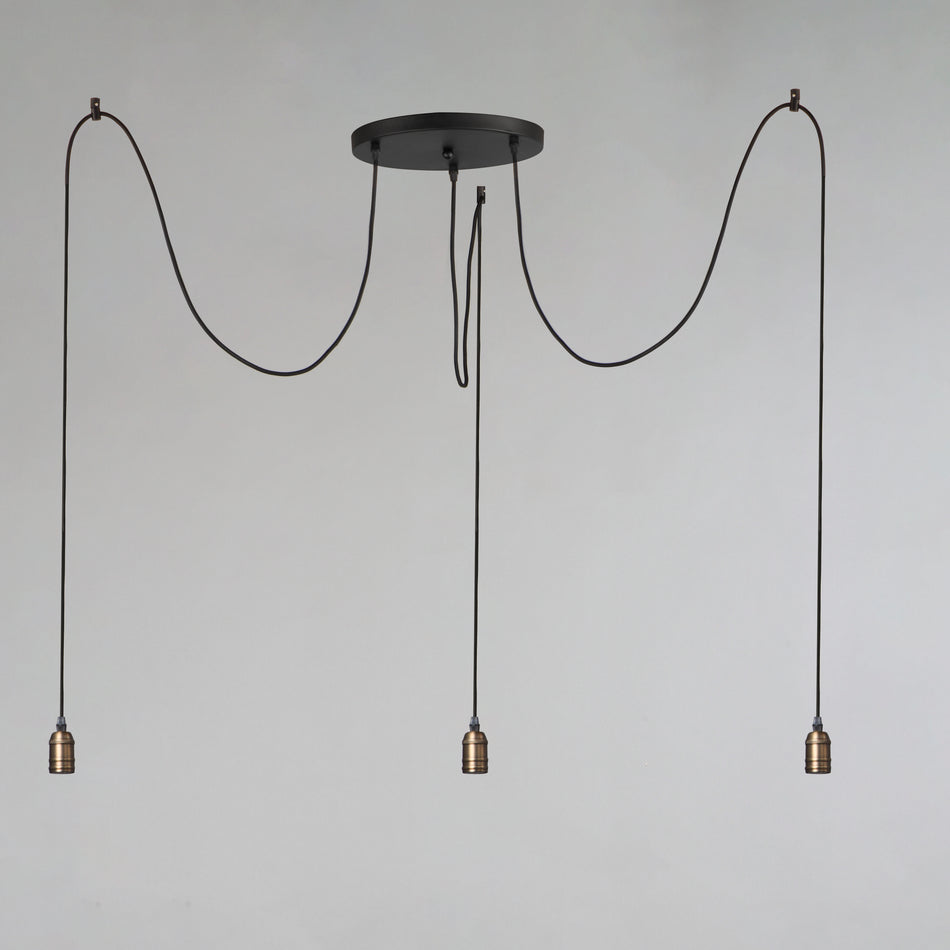 Early Electric 3-Light Pendant