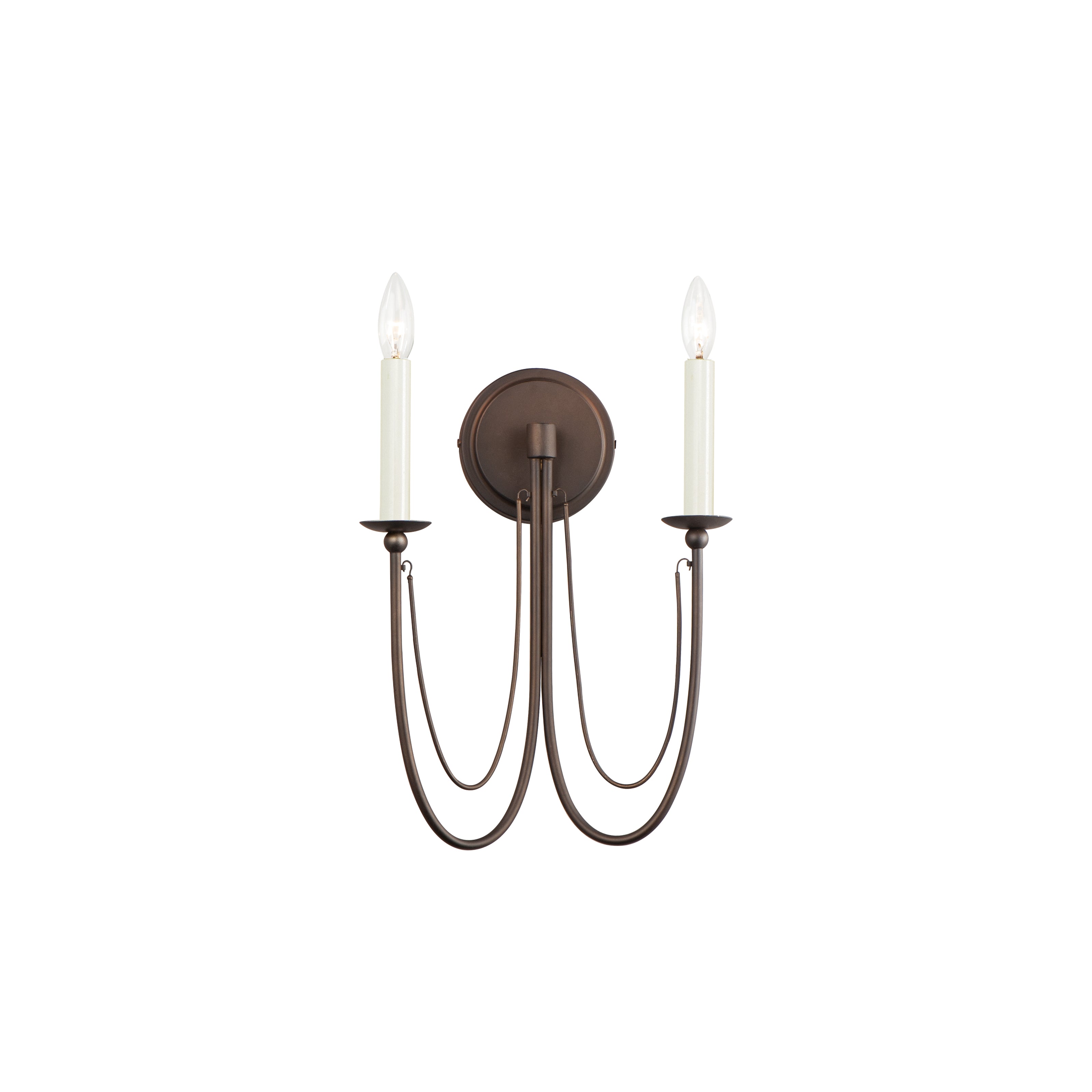 Plumette 2-Light Wall Sconce