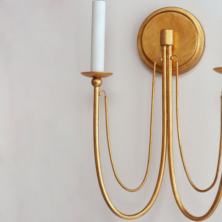 Plumette 2-Light Wall Sconce