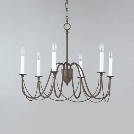 Plumette 6-Light Chandelier