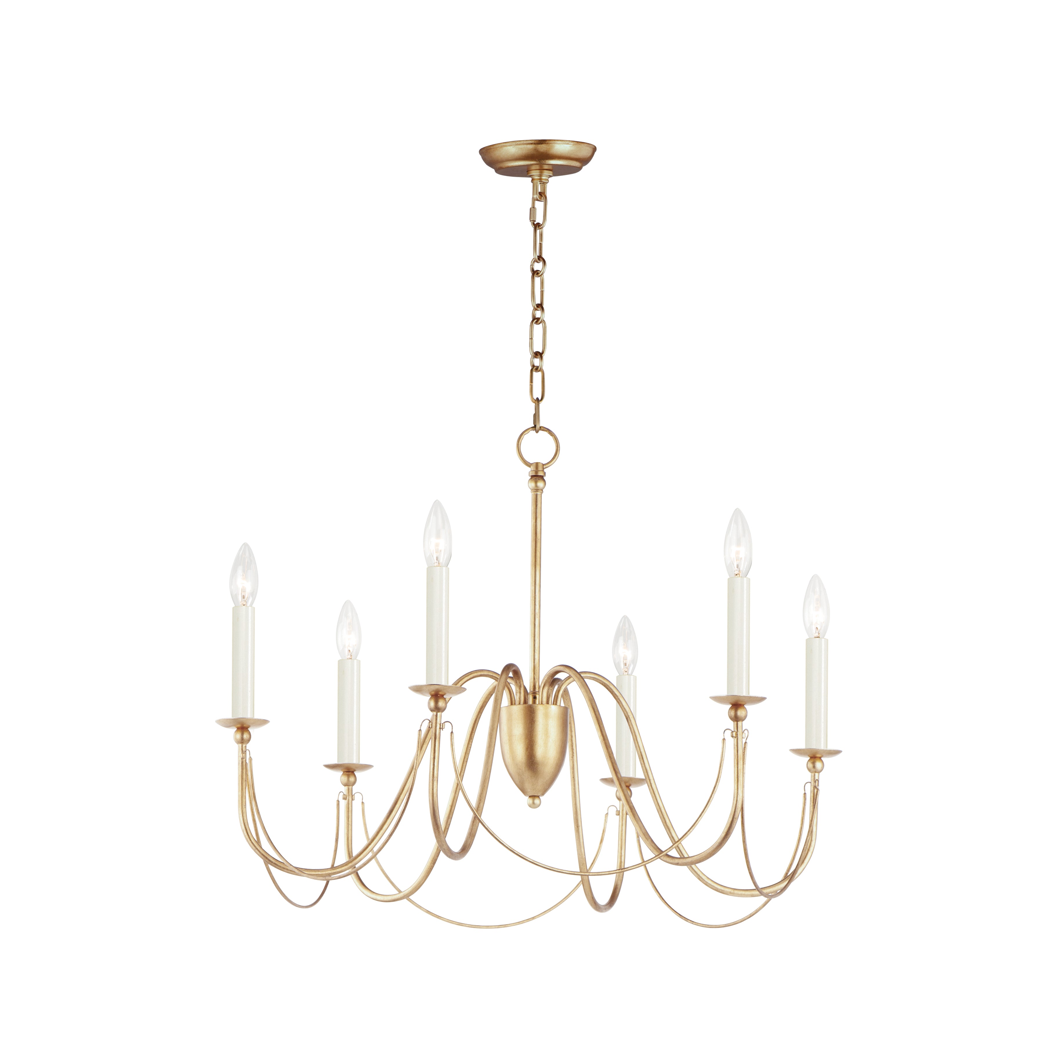 Plumette 6-Light Chandelier