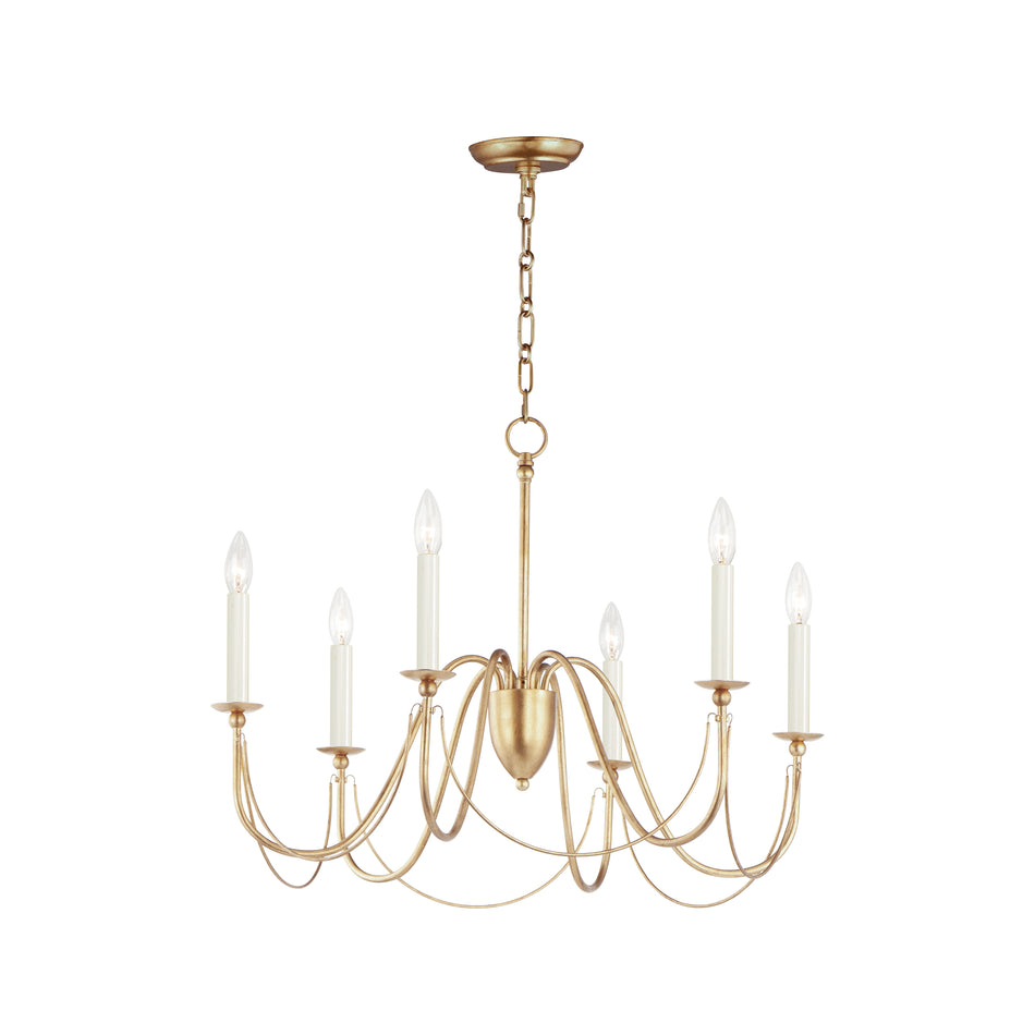 Plumette 6-Light Chandelier