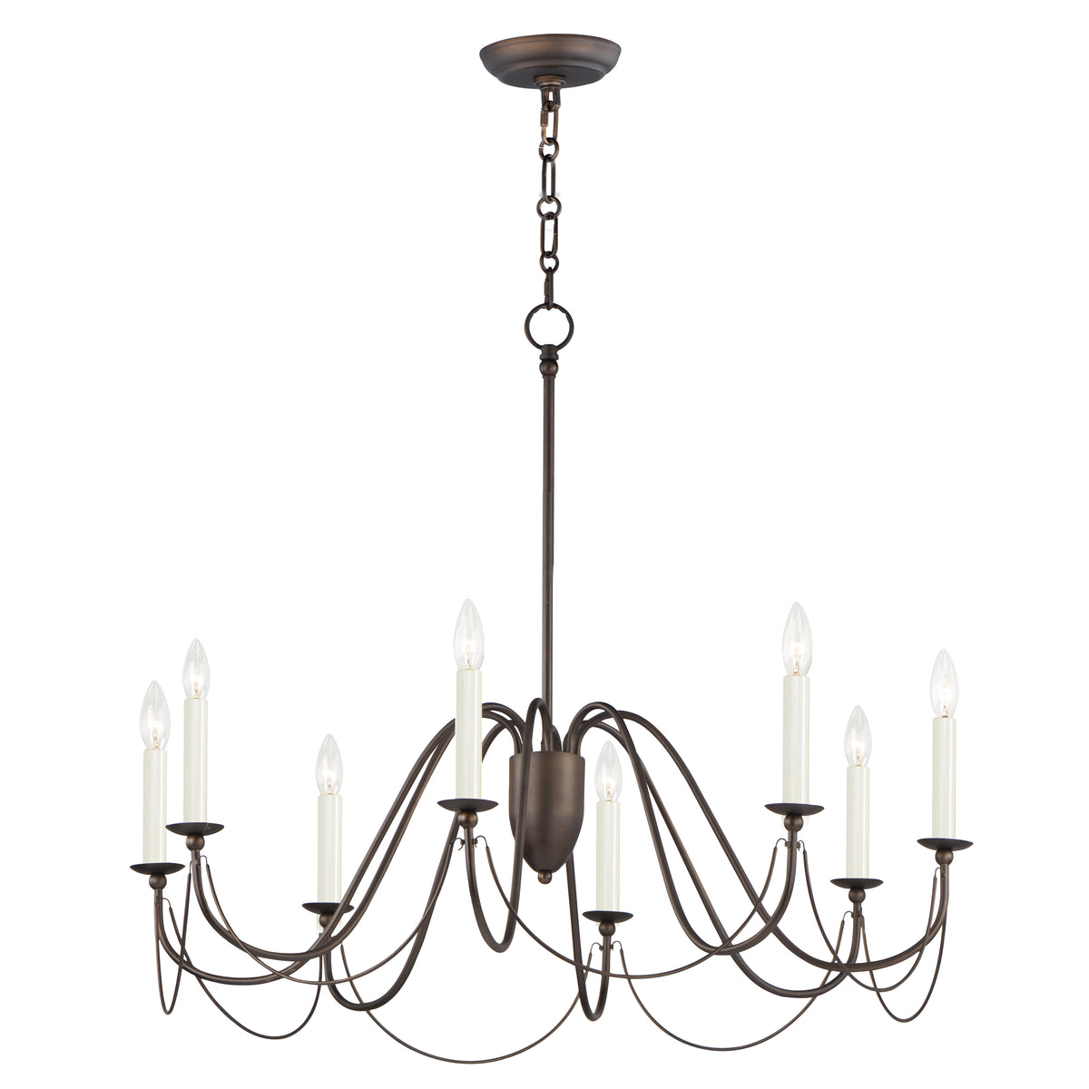 Plumette 8-Light Chandelier