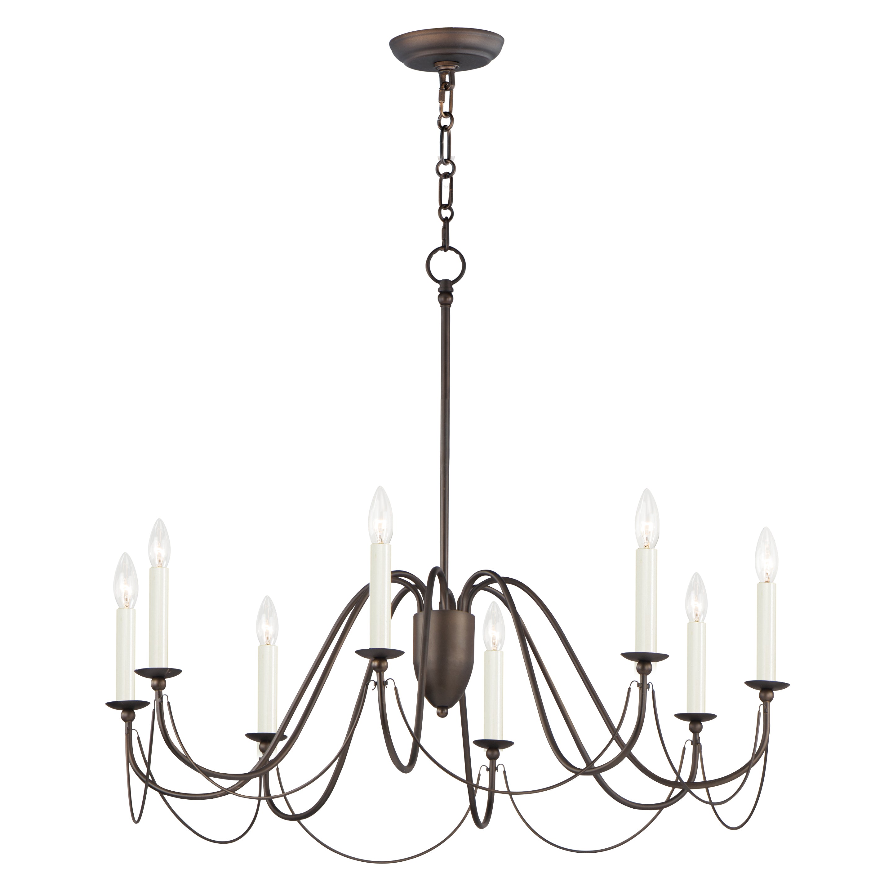 Plumette 8-Light Chandelier