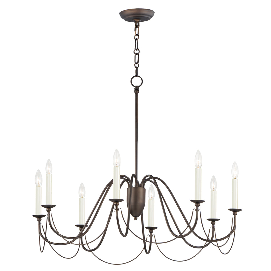 Plumette 8-Light Chandelier
