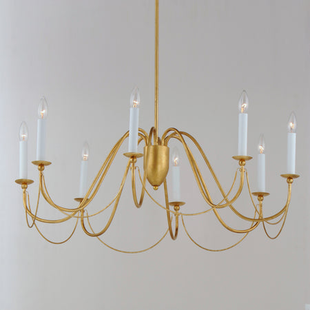 Plumette 8-Light Chandelier