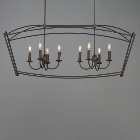Plumette 8-Light Linear Pendant