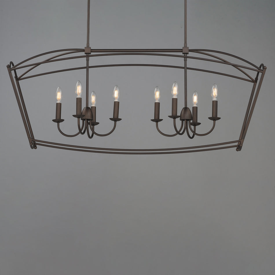 Plumette 8-Light Linear Pendant