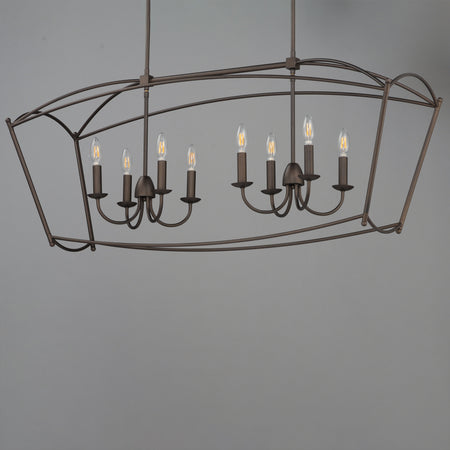 Plumette 8-Light Linear Pendant