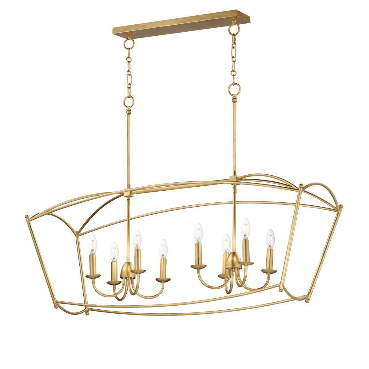 Plumette 8-Light Linear Pendant