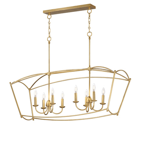 Plumette 8-Light Linear Pendant
