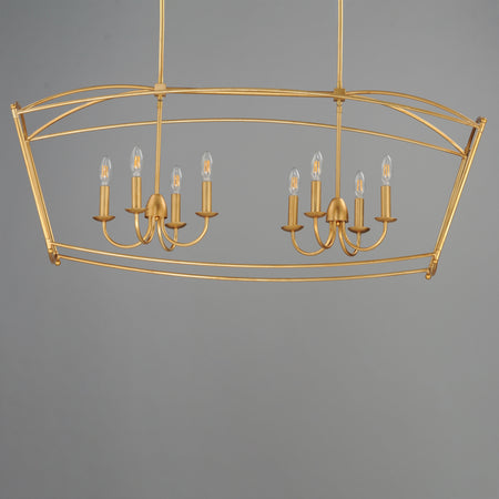 Plumette 8-Light Linear Pendant