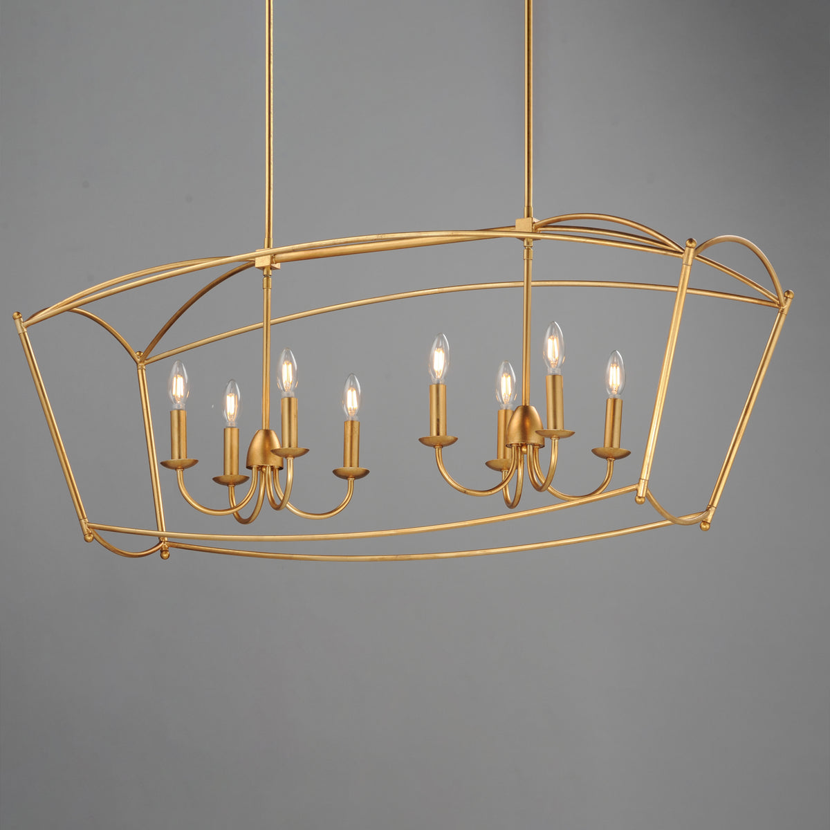 Plumette 8-Light Linear Pendant