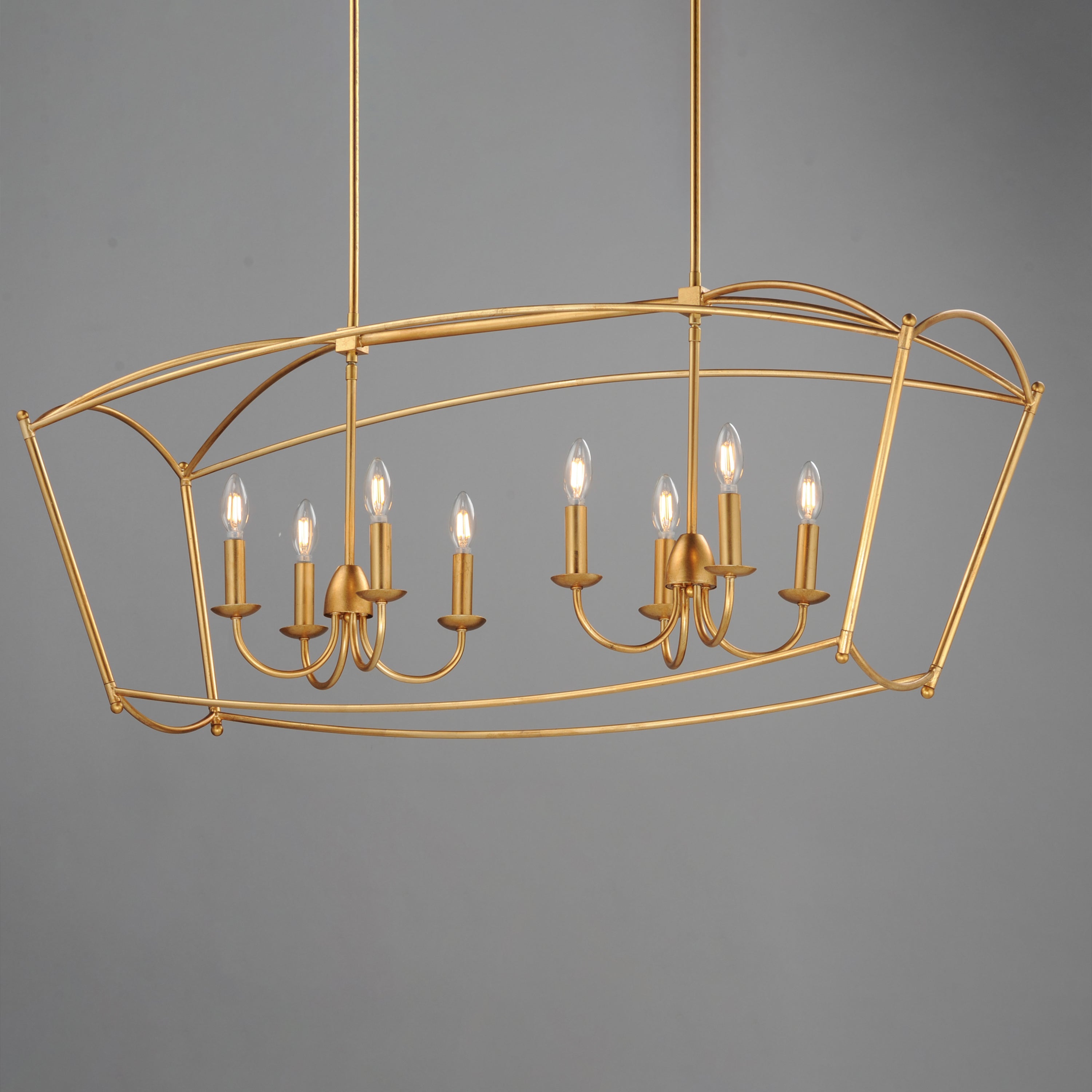 Plumette 8-Light Linear Pendant