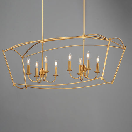 Plumette 8-Light Linear Pendant