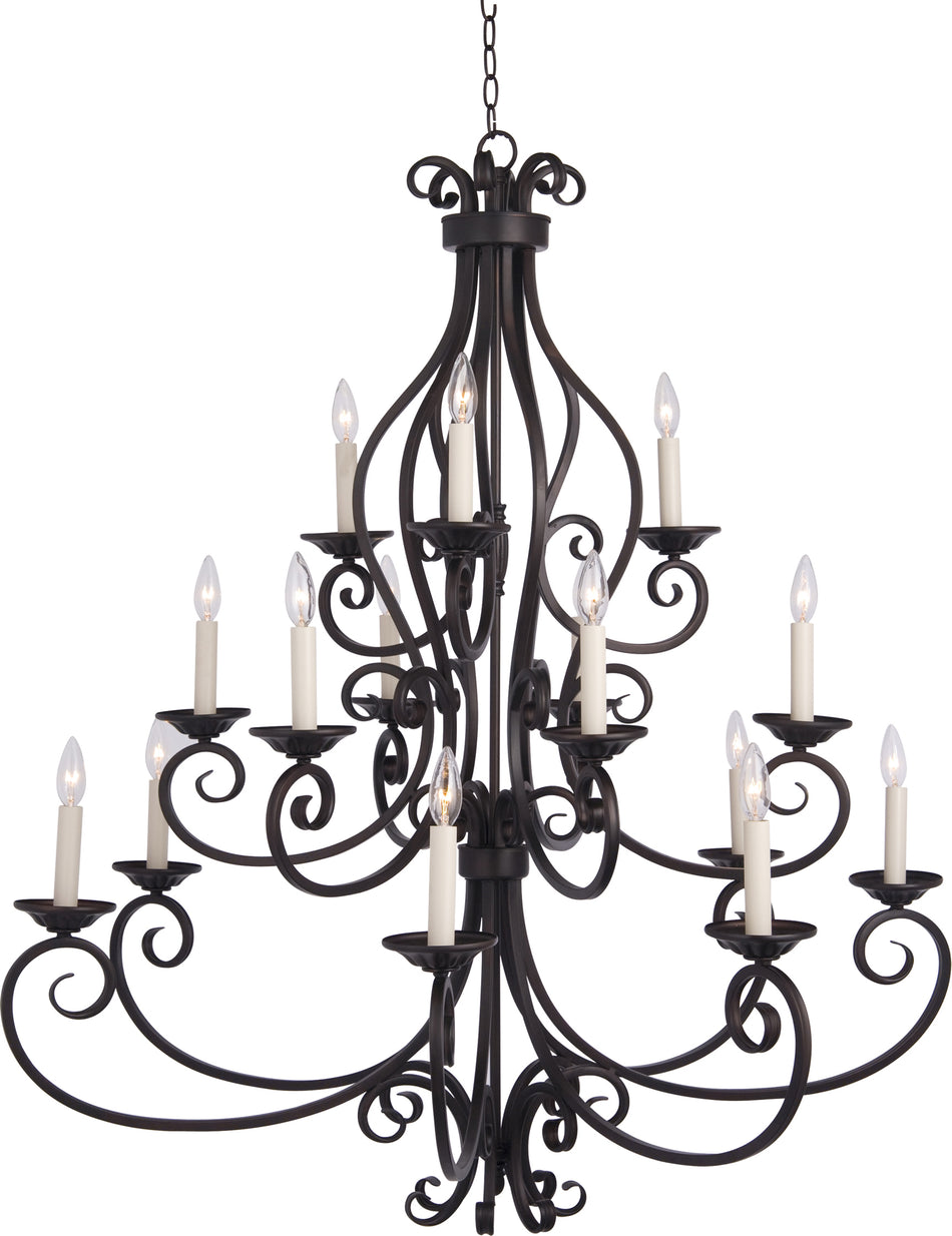 Manor 15-Light Chandelier