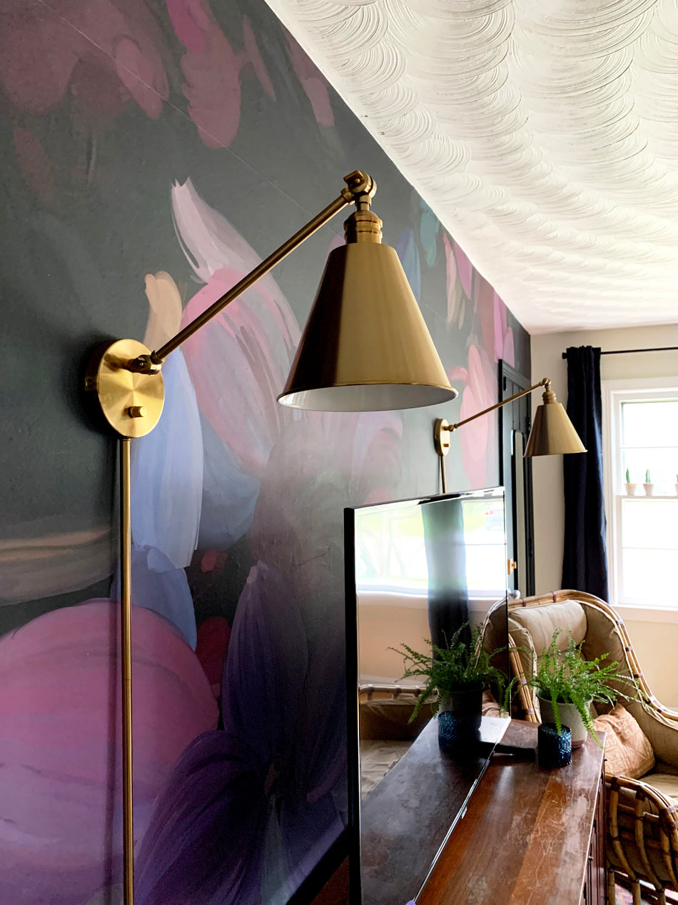 Library 1-Light Wall Sconce