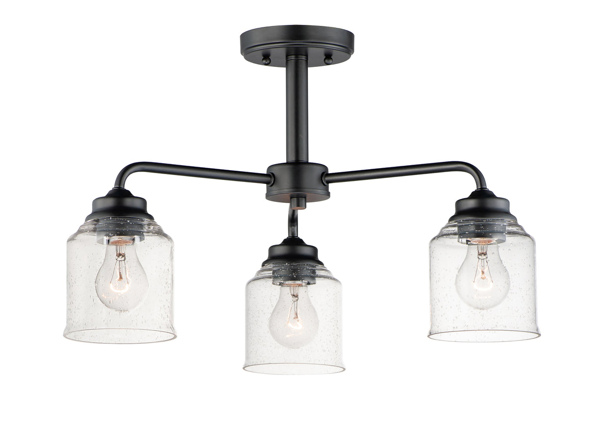 Acadia 3-Light Semi-Flush Mount/Chandelier