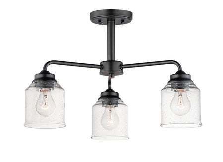 Acadia 3-Light Semi-Flush Mount/Chandelier