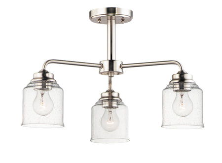 Acadia 3-Light Semi-Flush Mount/Chandelier