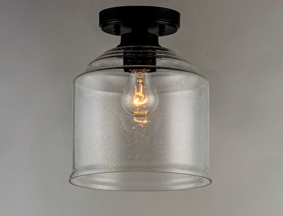 Acadia 1-Light Semi-Flush Mount
