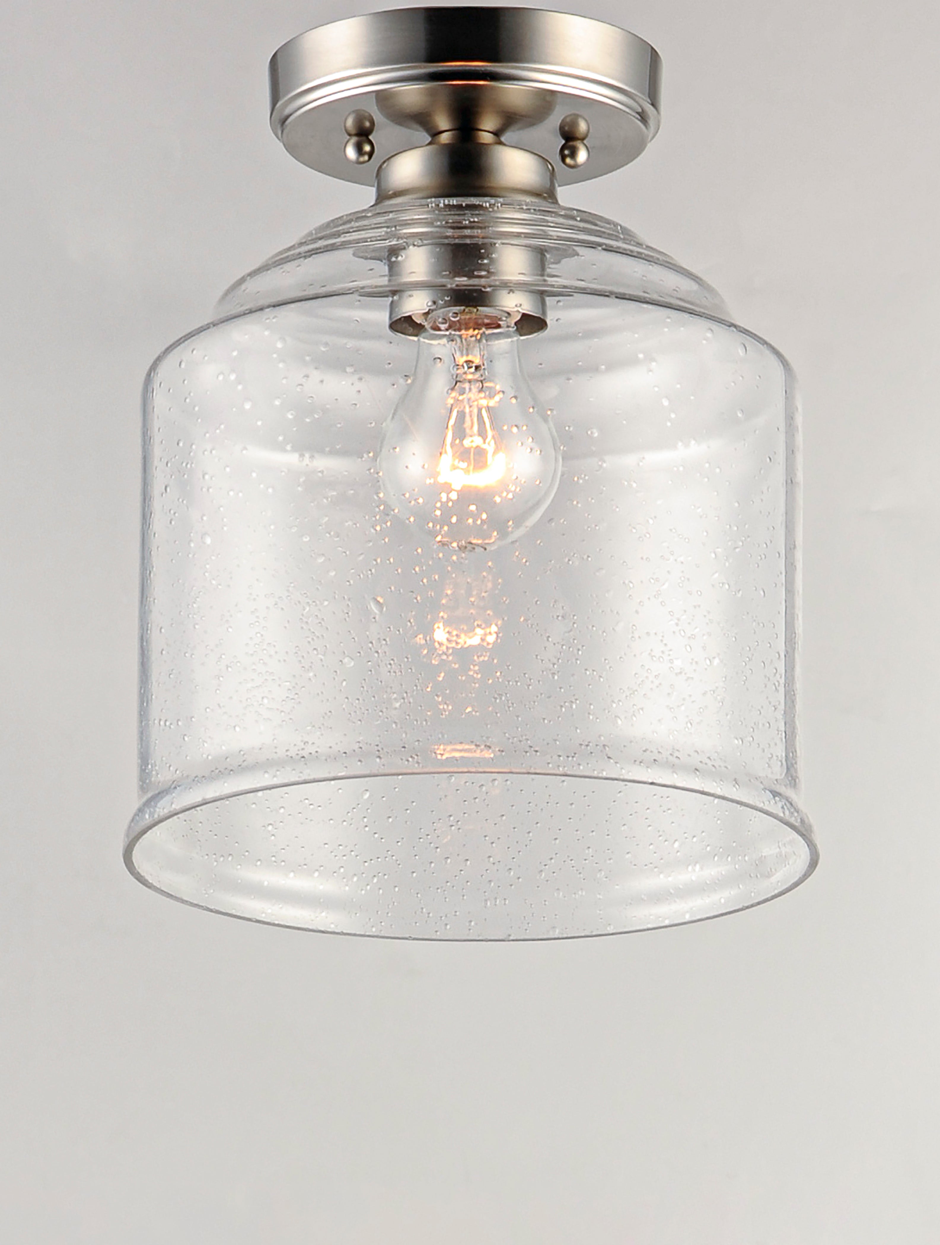 Acadia 1-Light Semi-Flush Mount