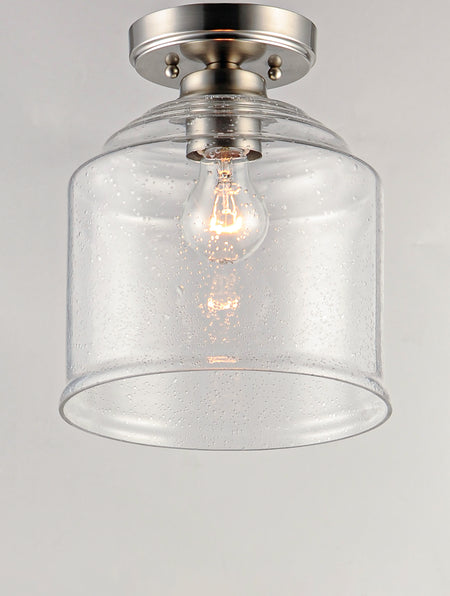 Acadia 1-Light Semi-Flush Mount