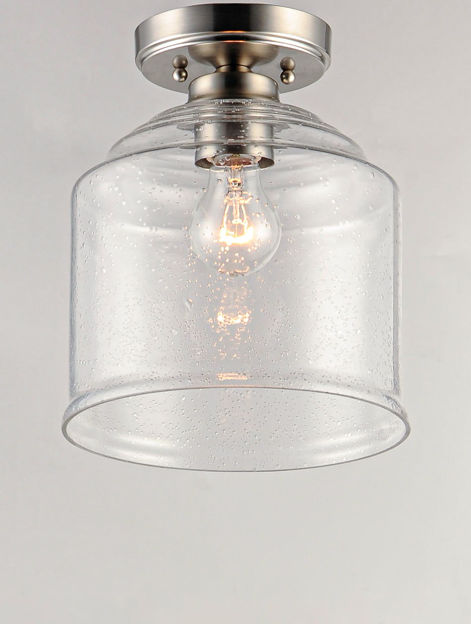 Acadia 1-Light Semi-Flush Mount