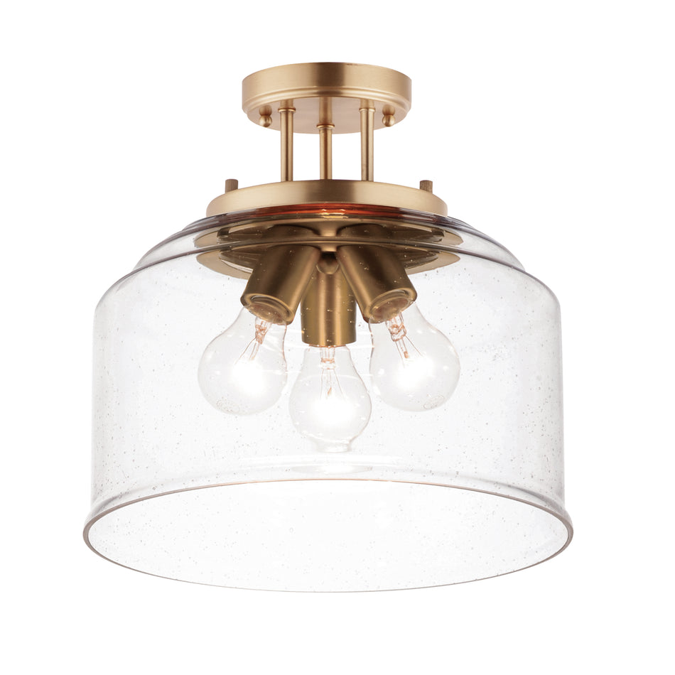 Acadia 3-Light Semi-Flush Mount