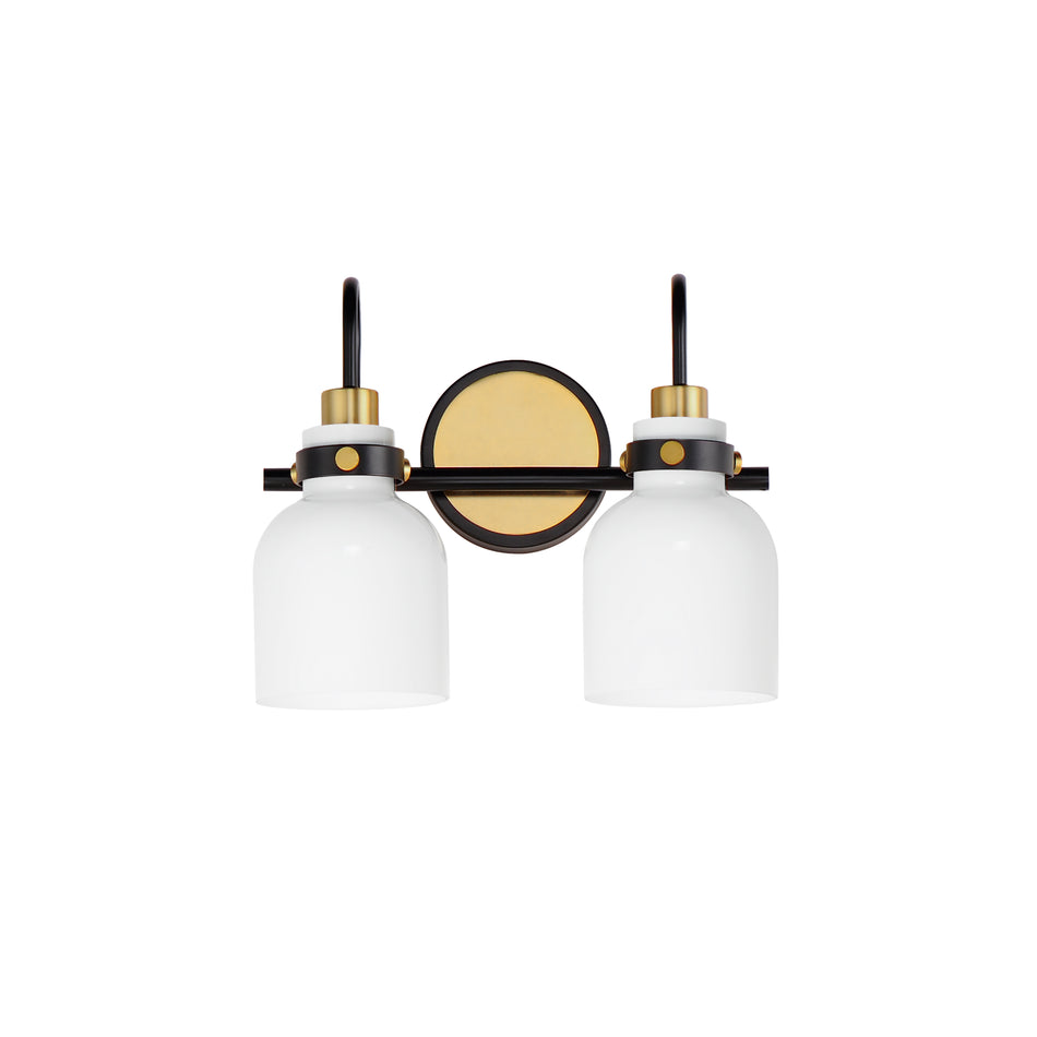 Milk 2-Light Bath Vanity