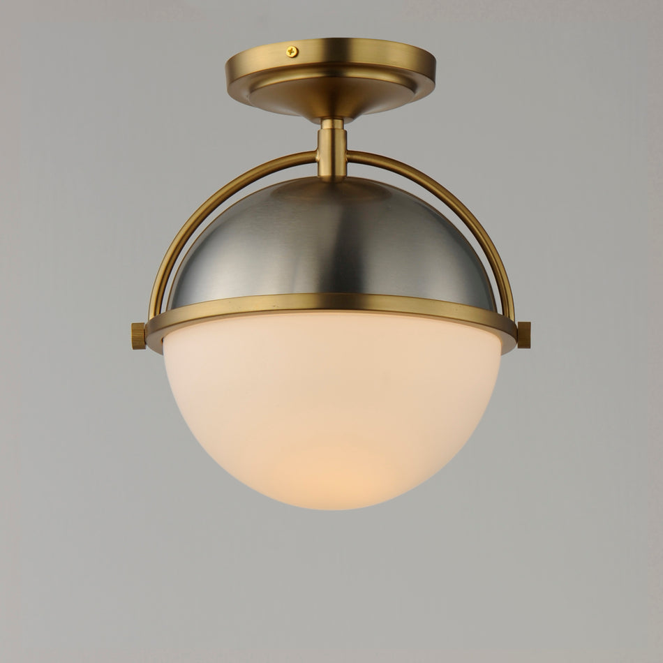 Duke 1-Light Semi Flush Mount