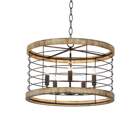 Homestead 24" 5-Light Chandelier