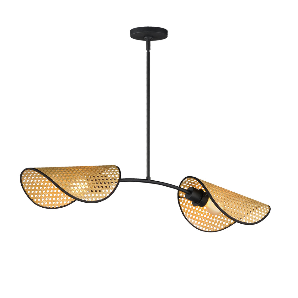 Bonnet 2-Light Chandelier