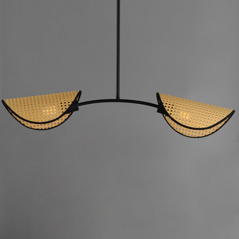 Bonnet 2-Light Chandelier