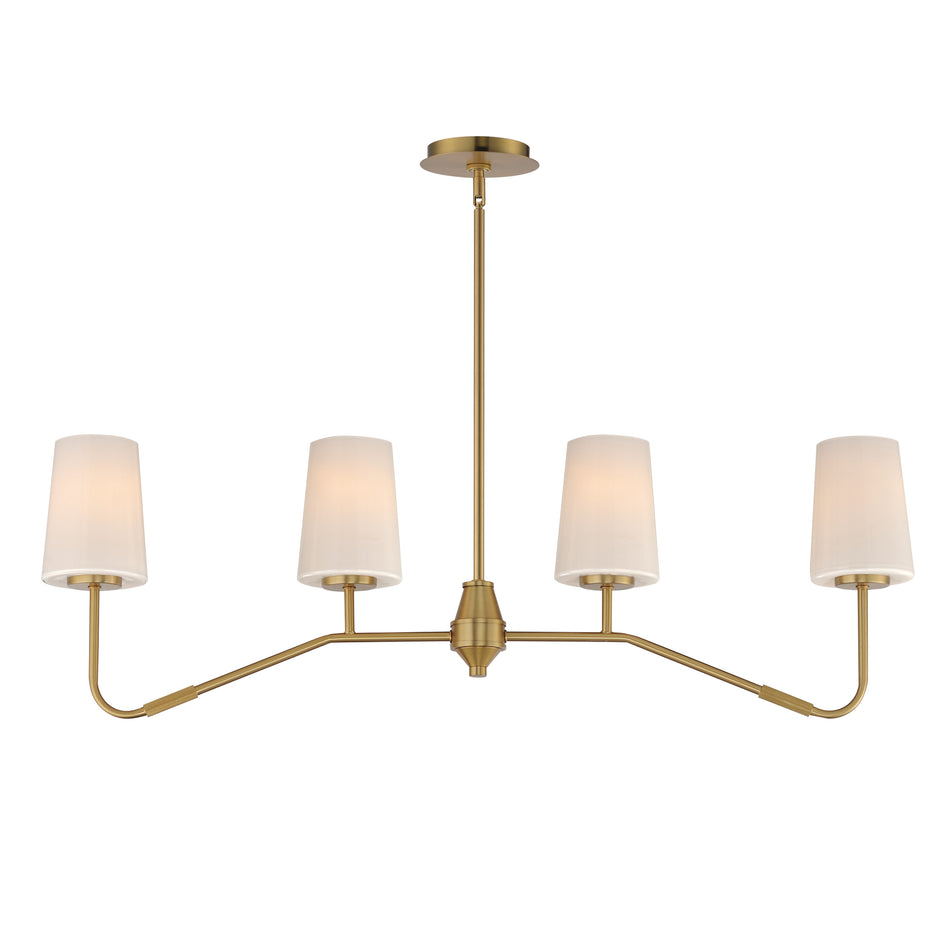 Durham 4-Light Linear Chandelier