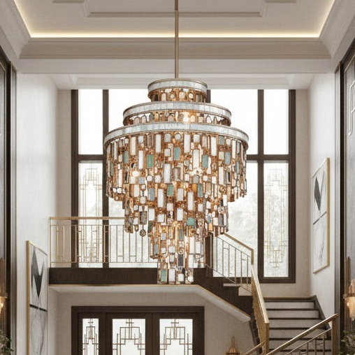 Limited Collection, Individually Crafted Dolcetti Chandelier by Corbett