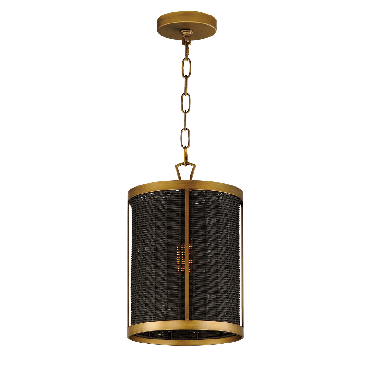 Rattan 1-Light Pendant
