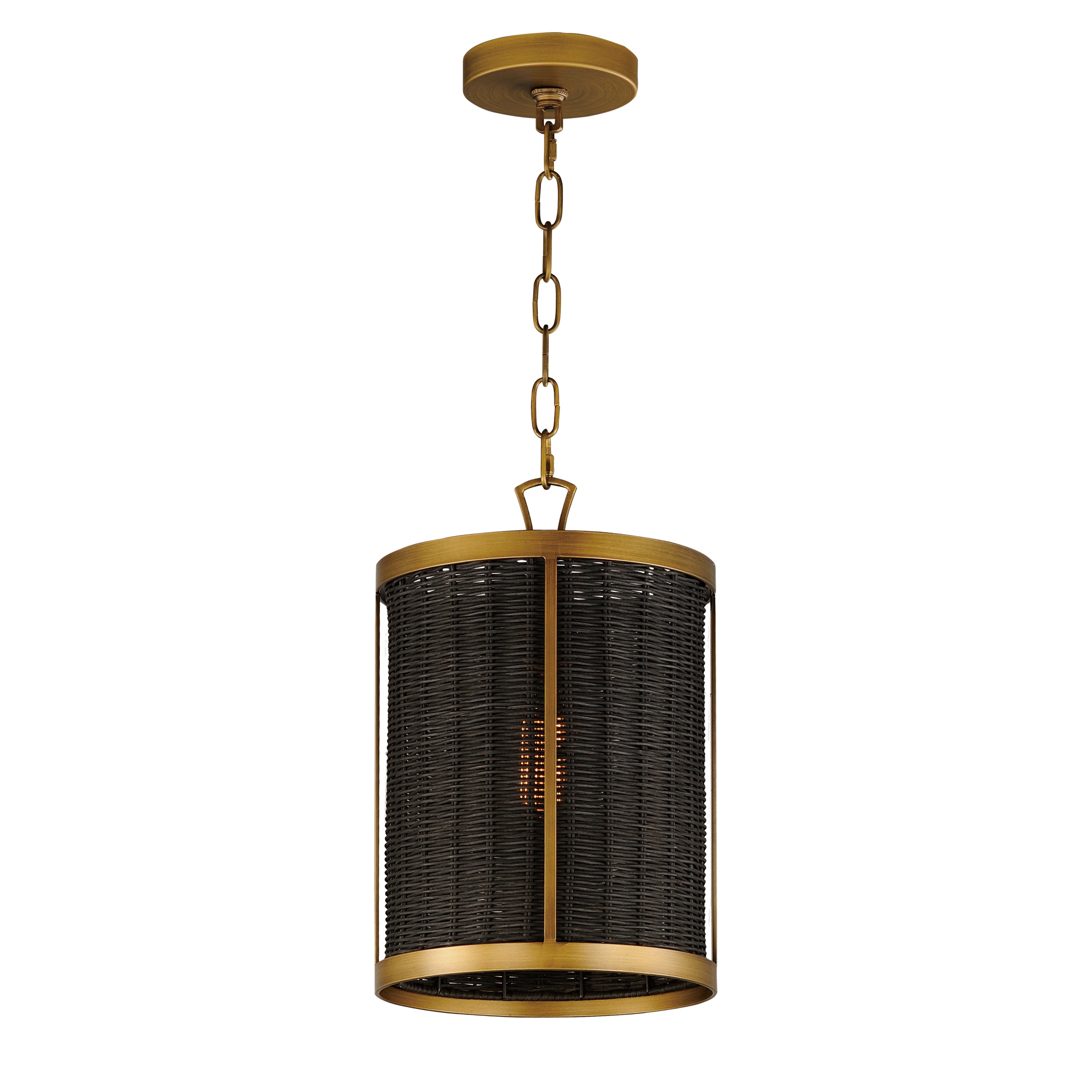 Rattan 1-Light Pendant