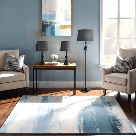 Chandler 3 Piece Floor and Table Lamp Set