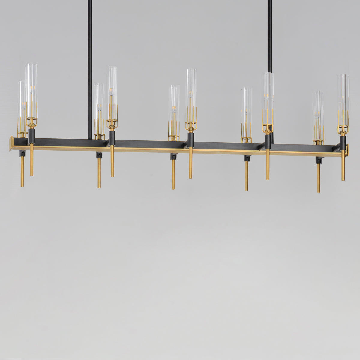 Flambeau 10-Light Linear LED Chandelier
