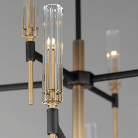 Flambeau 12-Light 2-Tier LED Chandelier