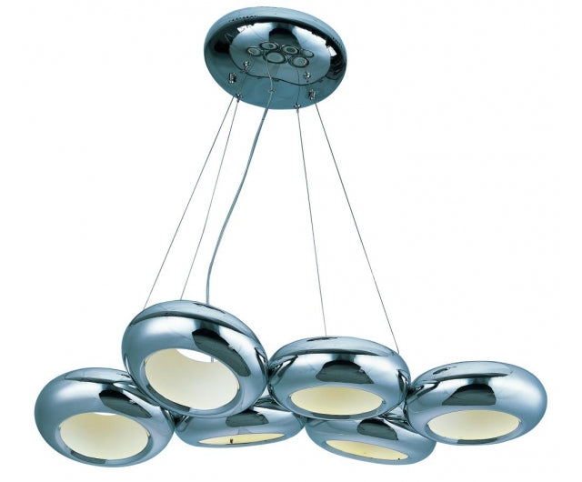 Donuts 6-Light LED Pendant
