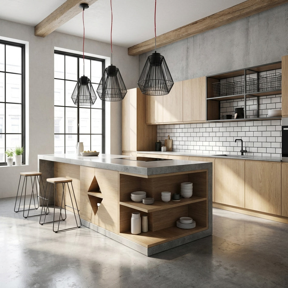 Piastre 1-Light Pendant in Matte Black