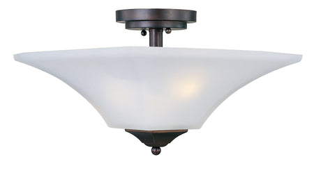 Aurora 2-Light Semi-Flush Mount